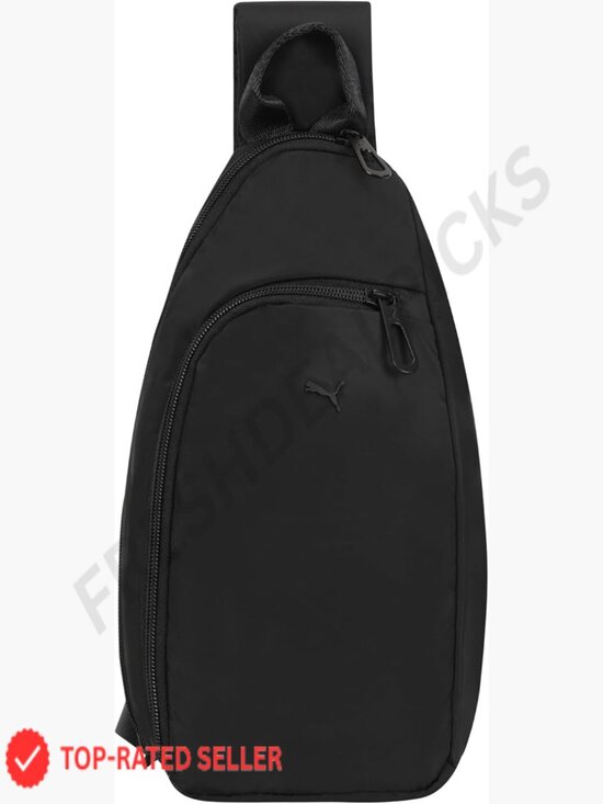 Sporty Hands-Free Sling Bag with Reversible Strap & Dual Compartments main image 6